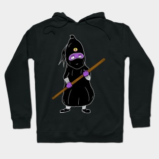 Nightshade Eggplant Vegetable Ninja Clan Hoodie